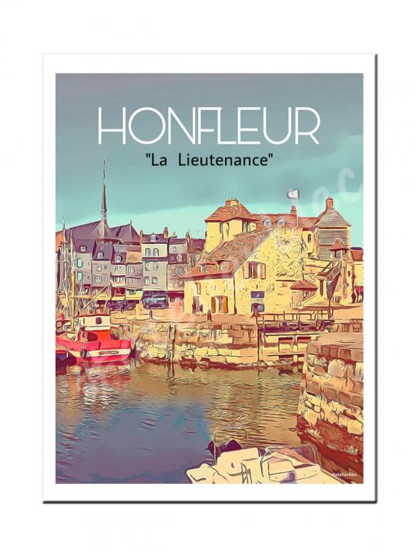Affiche honfleur 11