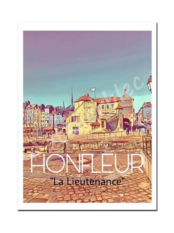Affiche honfleur 12