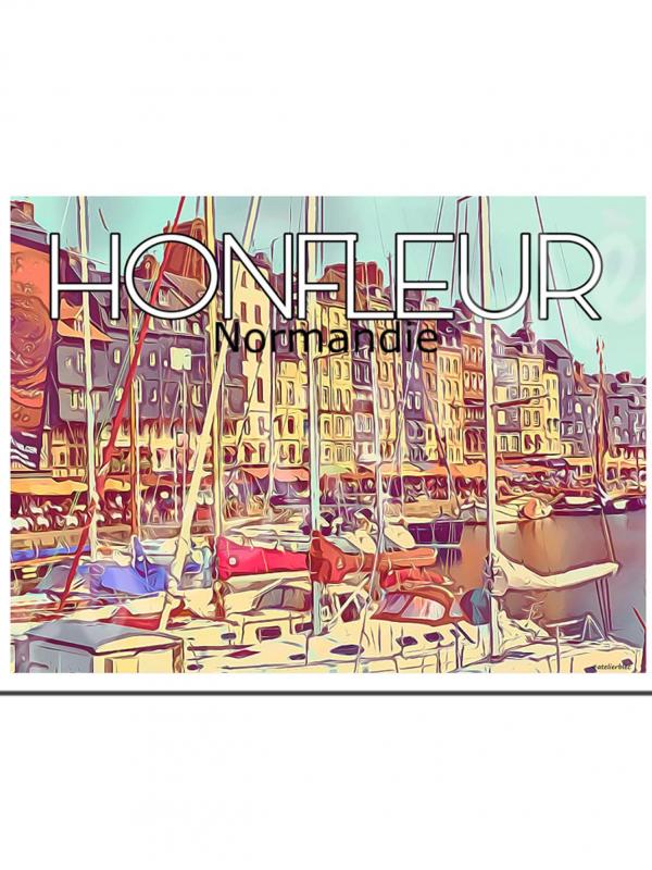Affiche honfleur 14