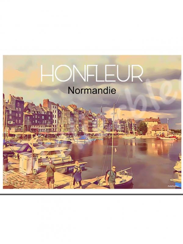 Affiche honfleur 18