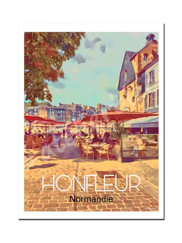 Affiche honfleur 20