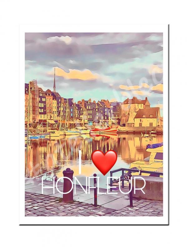 Affiche honfleur 24
