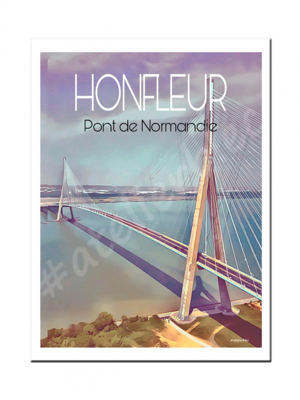 Affiche honfleur 25