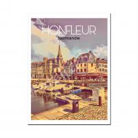 Affiche honfleur 26