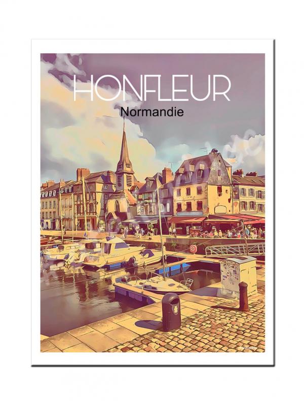 Affiche honfleur 26