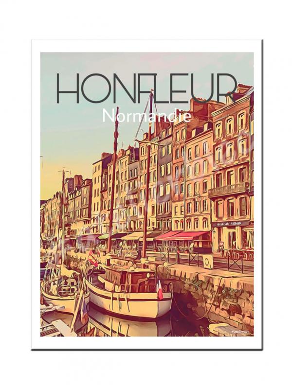 Affiche honfleur 4