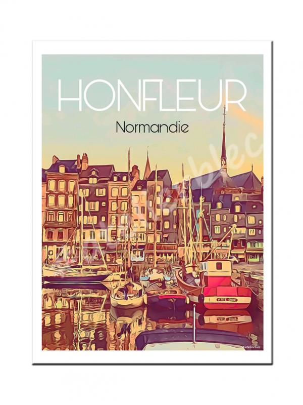 Affiche honfleur 6