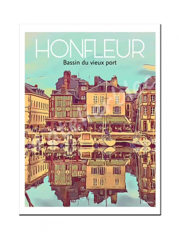Affiche honfleur 7