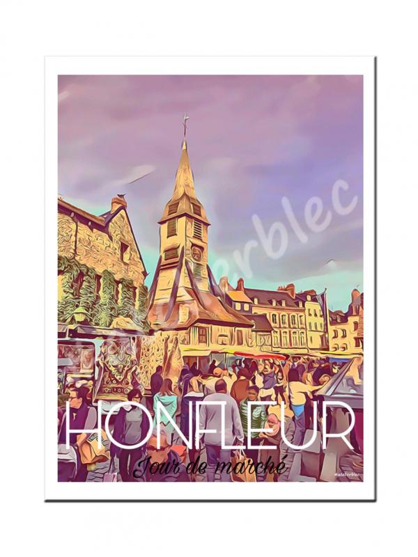 Affiche honfleur 9