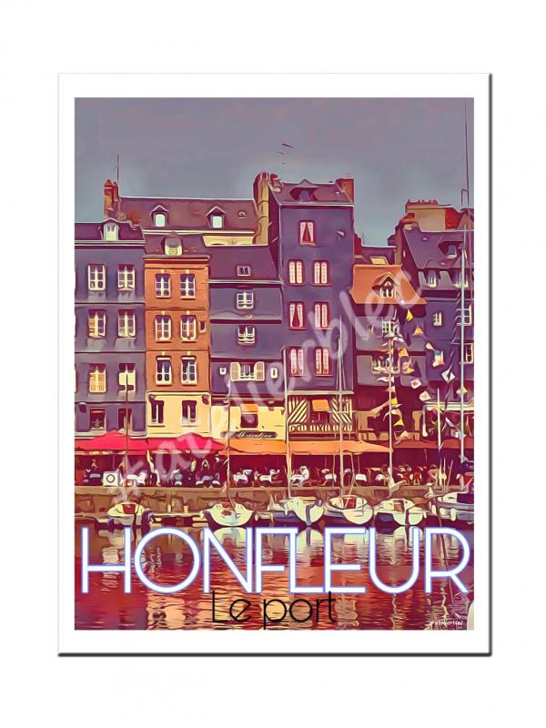 Affiche honfleur1