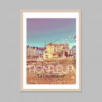 Affiche honfleur11