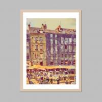 Affiche honfleur15