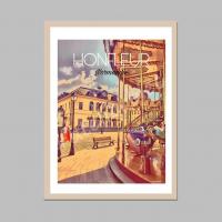 Affiche honfleur17