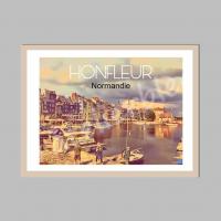 Affiche honfleur18