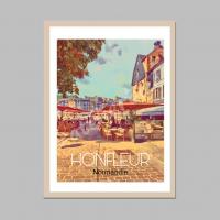 Affiche honfleur20