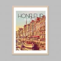 Affiche honfleur3