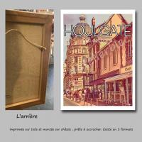 Affiche houlgate 3 toile