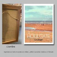 Affiche houlgate 5 toile
