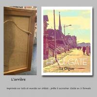 Affiche houlgate 6 toile