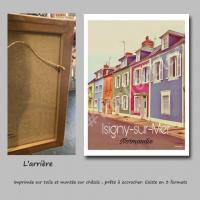 Affiche isigny3 toile