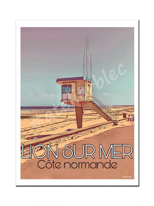Affiche lion 1