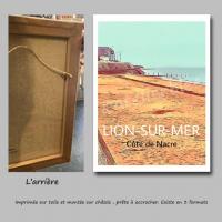 Affiche lion4 toile