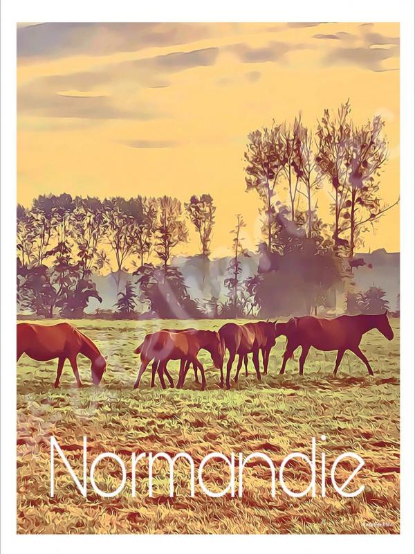 Affiche normandie 19