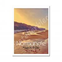 Affiche normandie 25