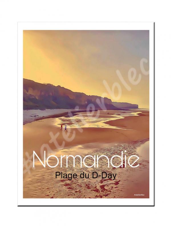 Affiche normandie 25