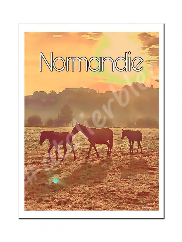 Affiche normandie 26