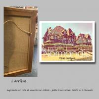 Affiche normandie11 toile