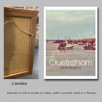 Affiche ouistreham8 toile