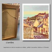 Affiche port2 toile
