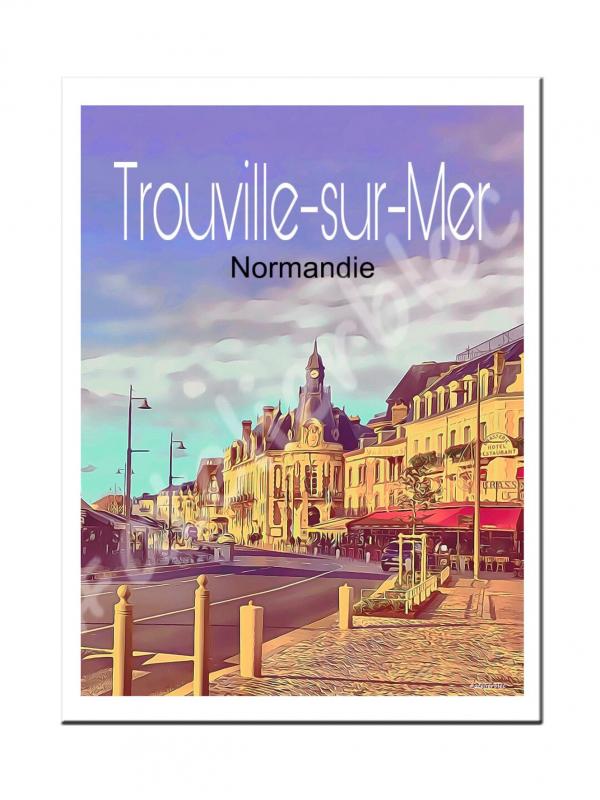Affiche trouville 19