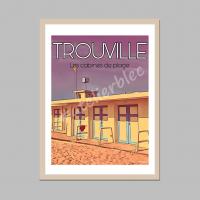 Affiche trouville sur mer 5