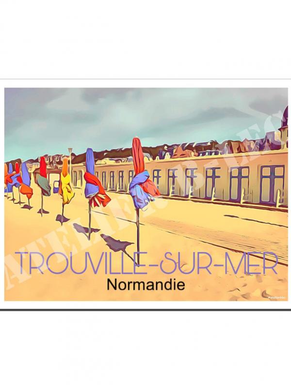 Affiche trouville7 1