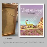 Affiche villers6 toile